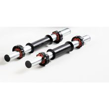 Ecgspor 2x45 cm Krom Dambıl Barı + 4 Adet Özel Sıkıştırma Aparatı