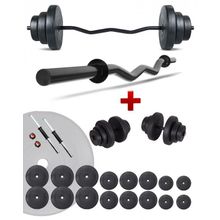 Ecgspor Z Bar 105 kg Dambıl Seti Ve Fitness Ağırlık Seti
