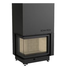 Echa Tech Sol Açık 80 L Asansörlü Çelik Şömine Haznesi