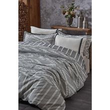 Ecocotton Colossae Siyah 200x220 cm Çift Kişilik Nevresim Takımı