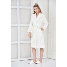 Ecocotton Ella Krem Erkek Bornoz