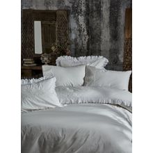 Ecocotton Elsa Krem Organik Pamuk Çift Kişilik Nevresim Takımı