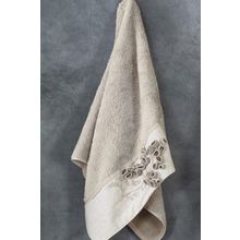 Ecocotton Masal Bej Kadın Bornoz