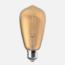 Ecolite ST64 10 W Sarı 1800K E27 Filament Gold Led Ampul