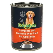 Econature Kuzu Etli 400 gr Konserve Köpek Maması