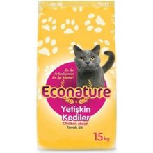 Econature Tavuklu 15 kg Yetişkin Kuru Kedi Maması