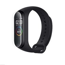 Ecr Mobile Mi Band 5 HD-Şeffaf 2 Adet Gerçek Kırılmayan Nano Ekran Koruyucu