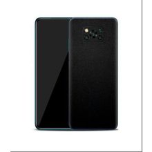 Ecr Mobile Poco X3 NFC Mat Siyah Arka Kaplama