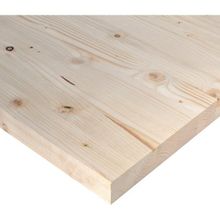 ECS Ahşap Ladin Masif Panel Plaka Tabaka