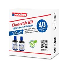 Edding 100 ml 2'li Legamaster Mavi Tahta Mürekkebi