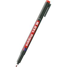 Edding 142M Kırmızı NO:3 Marker Kalem