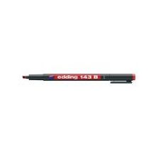 Edding 143B Kırmızı Asetat Kalemi