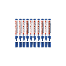 Edding 260 10'lu Paket Mavi Beyaz Yazı Tahtası Kalemi
