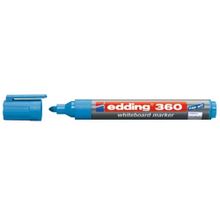 Edding 360 Cap Off Mavi Beyaz Tahta Kalemi