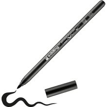 Edding 4200 Siyah Fırça Ucu 1-4 mm Fırça Uçlu Porselen Kalemi