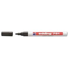 Edding 751-01 Siyah Marker Kalemleri