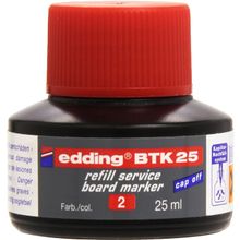 Edding BTK25 Kırmızı Tahta Kalemi Mürekkebi