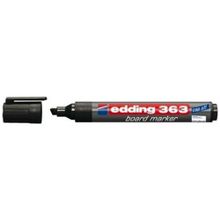 Edding E-363 Siyah Kesik Uç Beyaz Tahta Kalemi