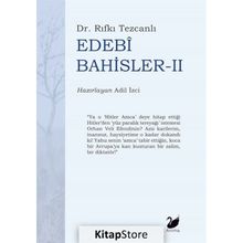 Edebi Bahisler - Rıfkı Tezcanlı