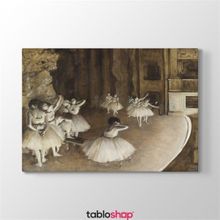 Edgar Degas - Ballet Rehearsal Tablosu