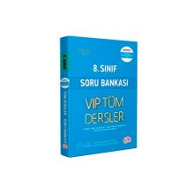 Editör Yayınevi 8.Sınıf LGS VIP Tüm Dersler Soru Bankası Mavi Kitap