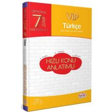 Editör Yayınevi Editör Yayınları ​7. Sınıf VIP Türkçe Hızlı Konu Anlatımlı