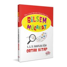Editör Yayınları - 1. 2. ve 3. Sınıflar İçin Bilsem Mülakat Ortak Kitap