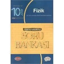 Editör Yayınları 10. Sınıf Fizik Soru Bankası Özetli Lezzetli Soru Bankası