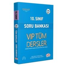 Editör Yayınları 10. Sınıf Mavi Kitap Tüm Dersler Soru Bankası