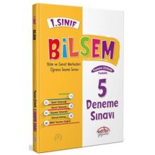 Editör Yayınları - 2023 1. Sınıf Bilsem Tamamı Çözümlü 5 Deneme Sınavı