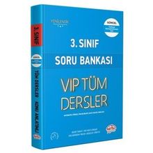 Editör Yayınları 3. Sınıf Vip Mavi Kitap Tüm Dersler Soru Bankası