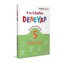 Editör Yayınları - 4. ve 5. Sınıf Deneyap Tamamı Çözümlü 5 Deneme Sınavı