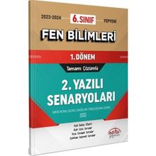 Editör Yayınları 6. Sınıf Fen Bilimleri 1. Dönem Ortak Sınavı 2. Yazılı Senaryoları Tamamı Çözümlü