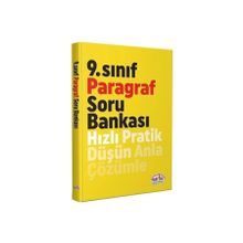 Editör Yayınları Editör Yayınevi 9. Sınıf Paragraf Soru Bankası