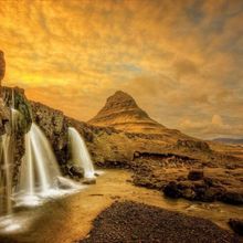 Educa 1000 Parça Kırkjufellfoss Şelalesi Puzzle