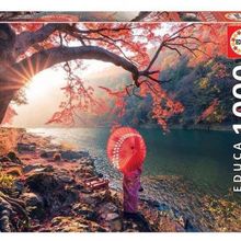 Educa 18455 Katsura River'de Gündoğumu 1000 Parça Puzzle