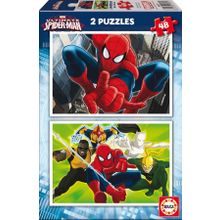 Educa 2x48 Parça Örümcek Adam Spider-Man Puzzle
