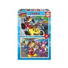 Educa Mickey Roadster Racers 2x48 Parça Çocuk Puzzle