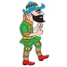 Edutoys 23 x 53 x 1 cm hacivat figürü