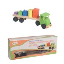 Edutoys Büyük Kamyon Geometrik Bloklar