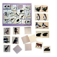 Edutoys Domino Hayvanlar Bellek Oyunu
