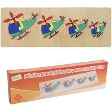 Edutoys Helikopter Desenli Büyükten Küçüğe Sıralama
