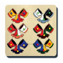 Edutoys Kulplu Renk Karıştırma Oyunu Puzzle