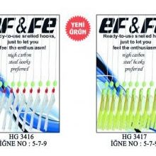 Effe 10'lu HG3418 No-7 Çapari Sabiki Yem