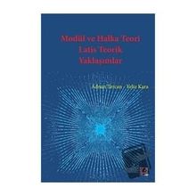 Efil Yayınevi Modül ve Halka Teori Latis Teorik Yaklaşımlar