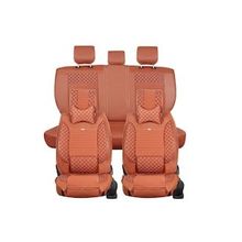 Egemenotoaksesuar Mercedes CLC Lüks Deri Ön/Arka Set Tarçın Oto Koltuk Kılıfı