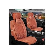 Egemenotoaksesuar Renault Megane 2 HB Lüks Deri Ön/Arka Set Tarçın Oto Koltuk Kılıfı