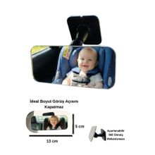 EGGBABY Bebek Dikiz Aynası Çocuk İzleme Dikiz Aynası Araç İçi Bebek ve Çocuk Kontrol Aynası Ayarlanabilir