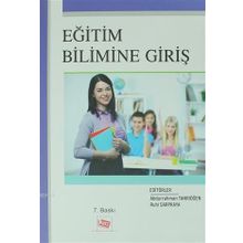 Eğitim Bilimine Giriş - Ruhi Sarpkaya - Anı Yayıncılık