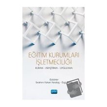 Eğitim Kurumları İşletmeciliği - Adem Yaman - Nobel Yayınevi